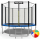 Батут дитячий з сіткою та драбинкою 374 см Atleto + подарунок м'ячик 20001200 фото 1