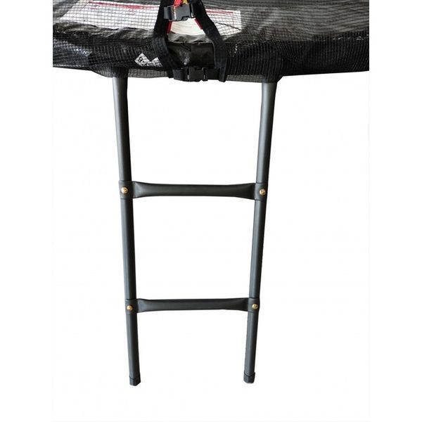 Батут з сіткою та драбинкою 312 см Atleto Black 42400583 фото