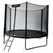 Батут з сіткою та драбинкою 312 см Atleto Black 42400583 фото 3