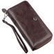 Жіночий клатч з ремінцем на зап'ясті ST Leather 18867 Коричневий 47604 фото 1
