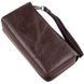 Жіночий клатч з ремінцем на зап'ясті ST Leather 18867 Коричневий 47604 фото 2