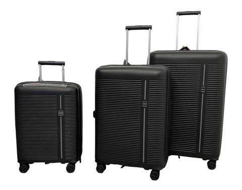 Комплект валіз Airtex 252 колір чорний 252/SET/black фото