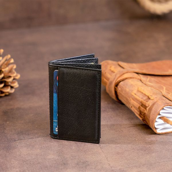 Візитниця-книжка ST Leather 19213 Чорна 50180 фото