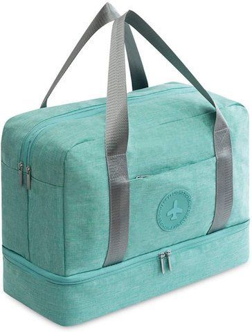 Дорожня сумка-рюкзак лоукост 40&times;30&times;18 см 6200 колір м'ятний 6200/aqua-green фото